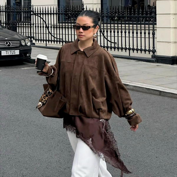 Westmere Suede Bomber