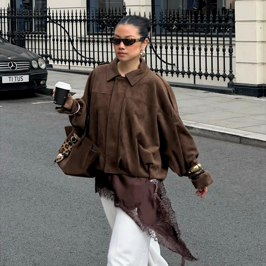 Westmere Suede Bomber