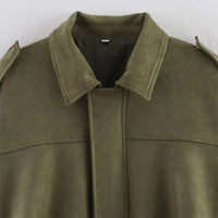 Westmere Suede Bomber