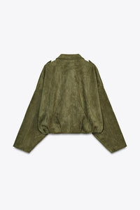 Westmere Suede Bomber