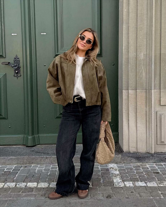 Westmere Suede Bomber