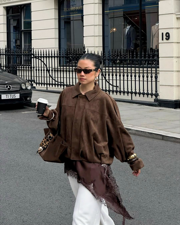 Westmere Suede Bomber