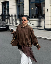 Westmere Suede Bomber