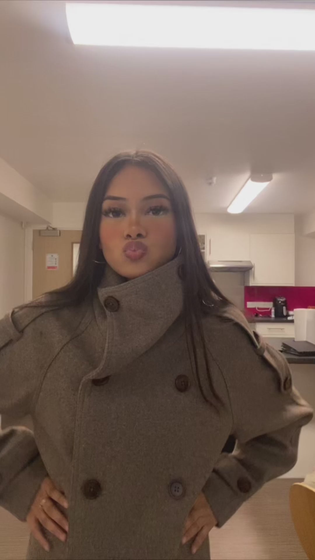 Cropped Trench Coat video