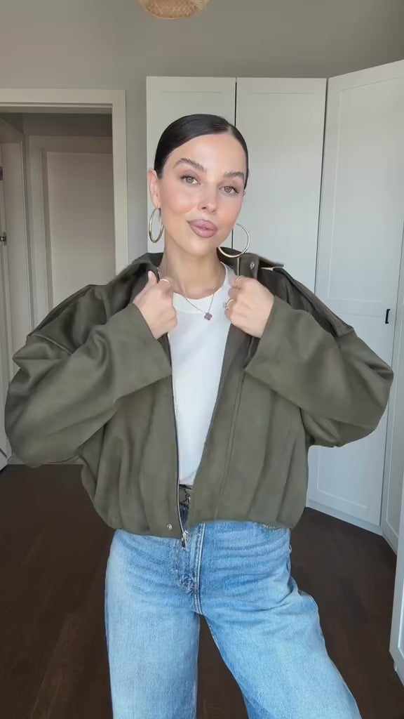 Westmere Suede Bomber video